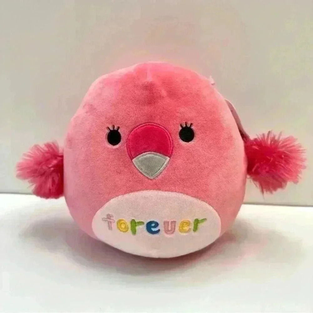 Squishmallows 8" Cookie The Pink Flamingo Kellytoy NEW